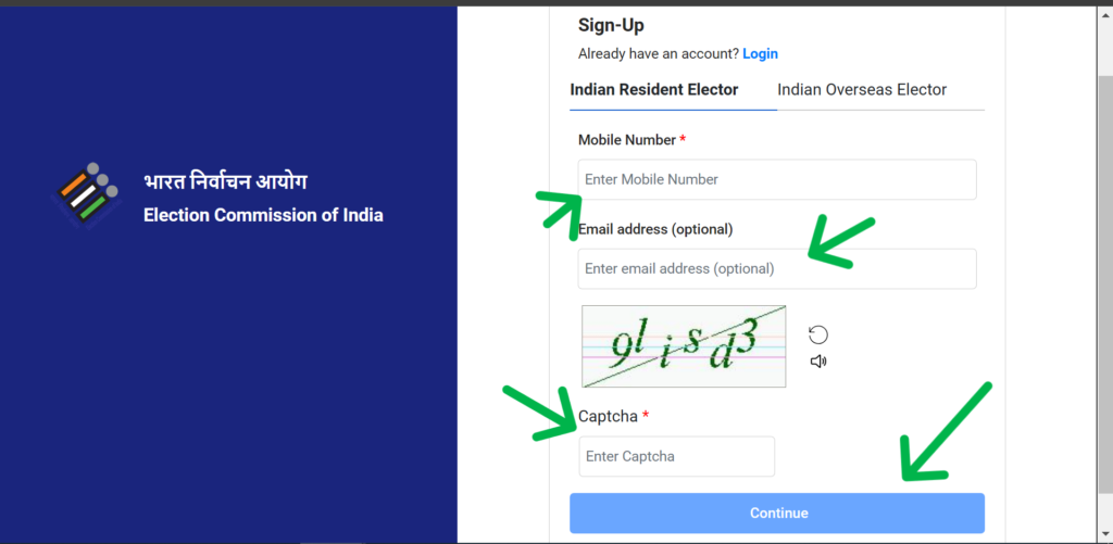 New Voter ID Card Registration