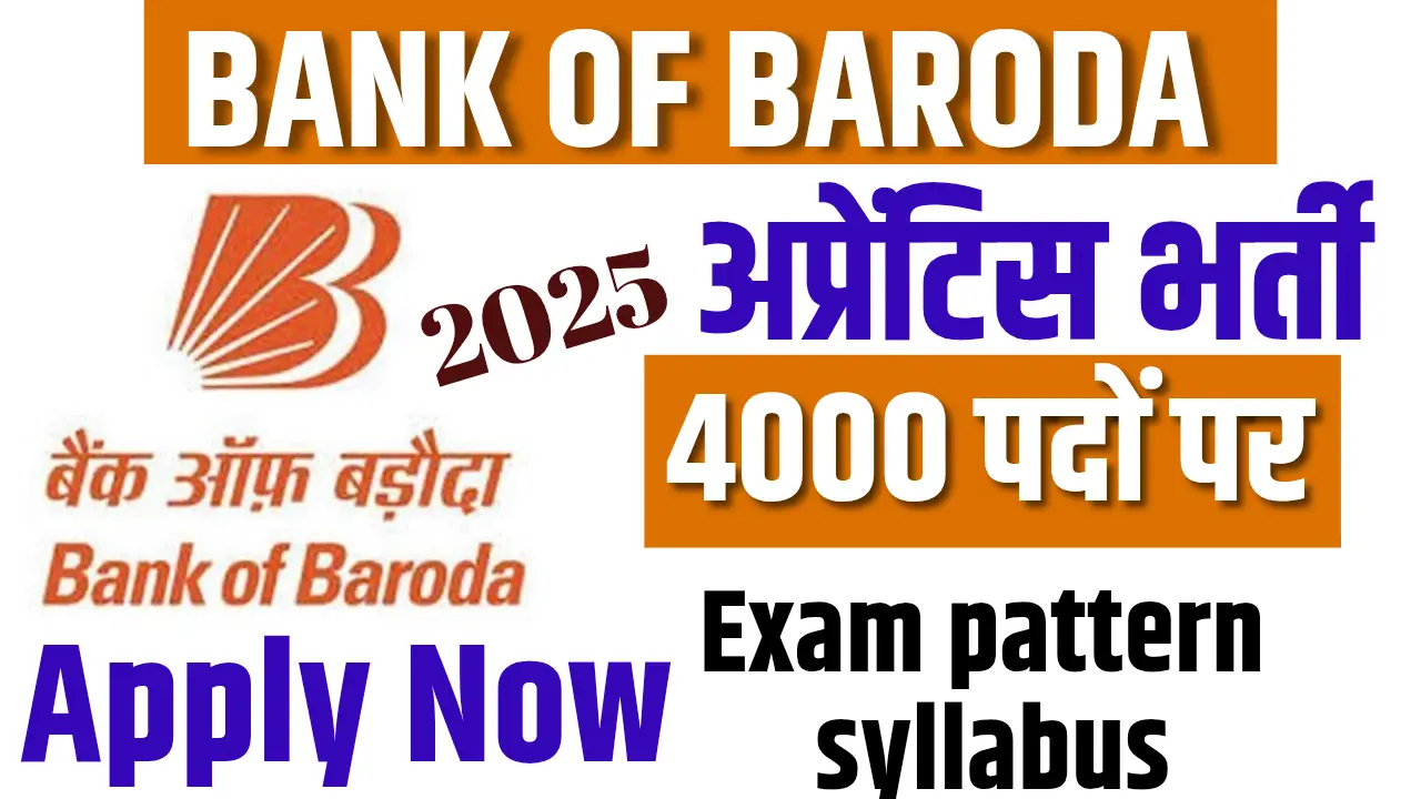 Bank of Baroda Apprentice Vacancy 2025