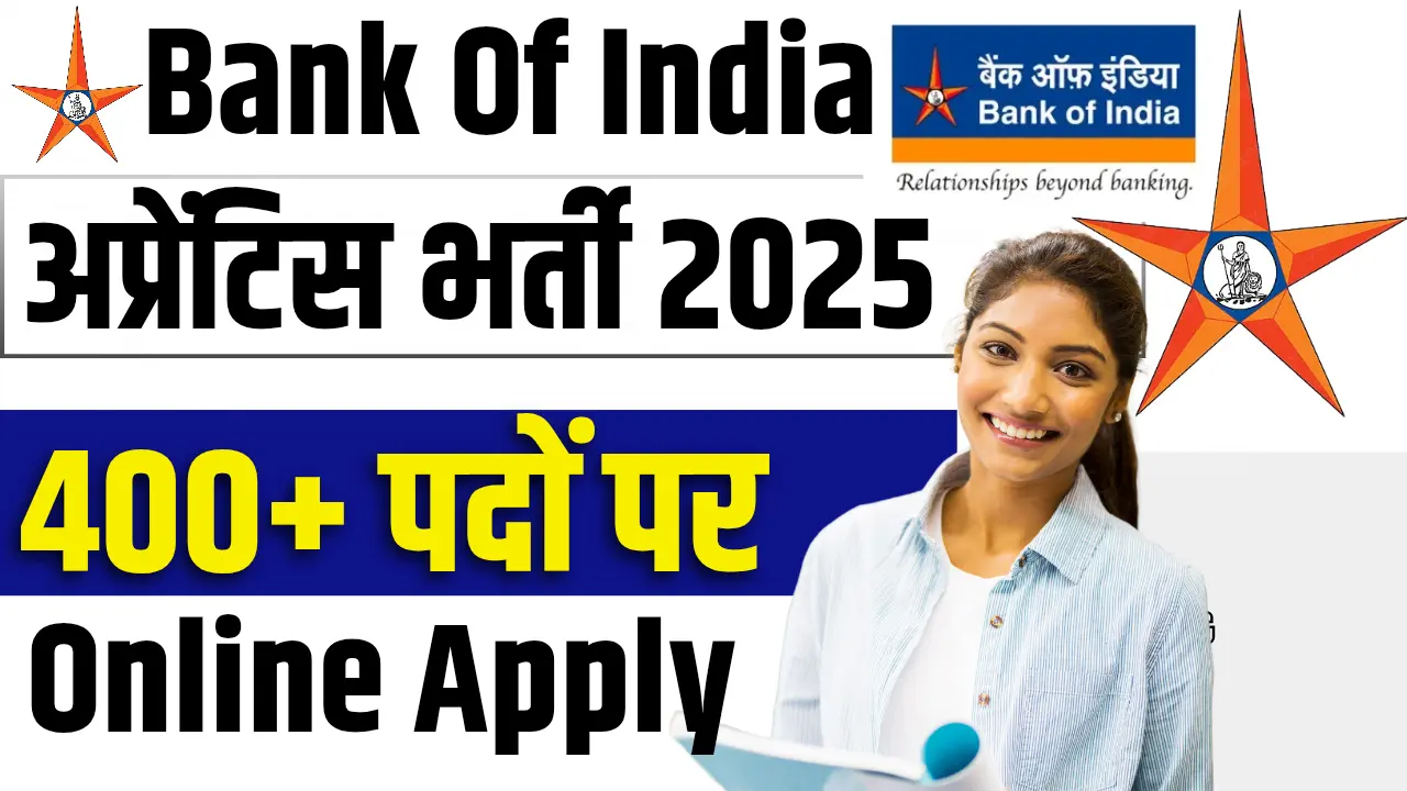 Bank Of India Apprentice Recruitment 2025