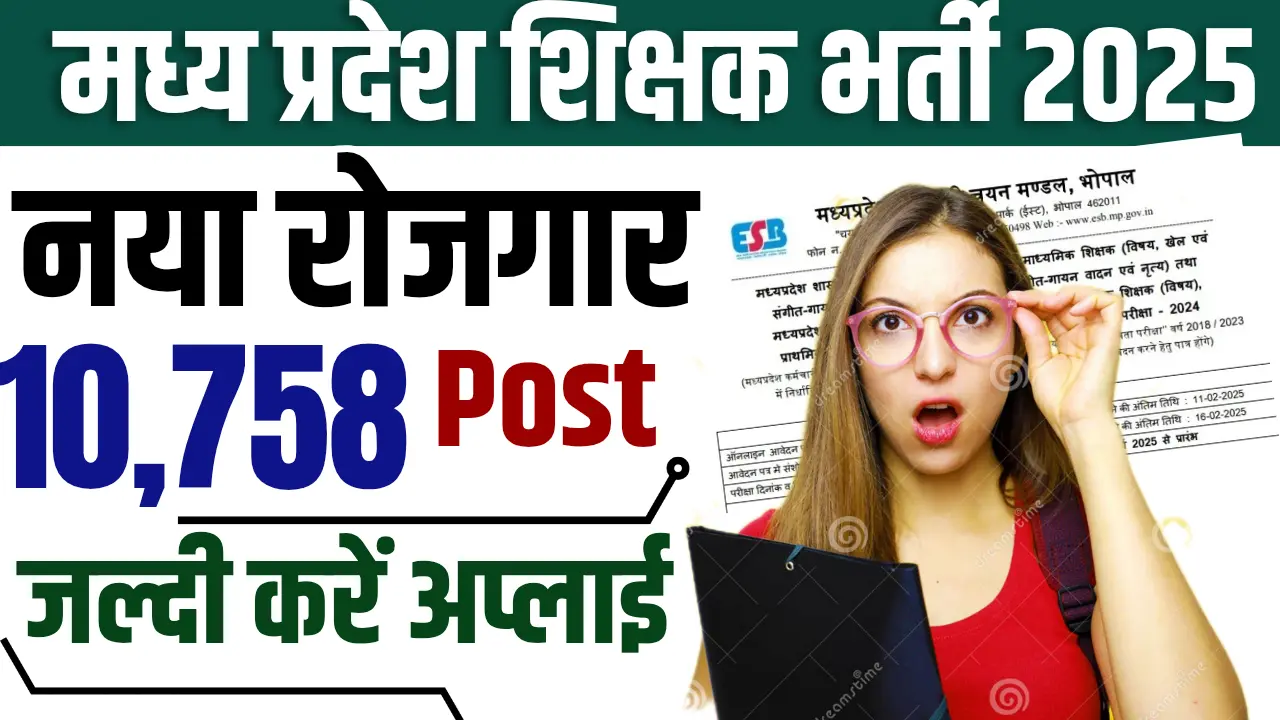 MP Teacher Vacancy 2025