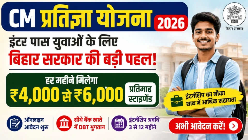 Bihar Mukhyamantri Pratigya Yojana 2026