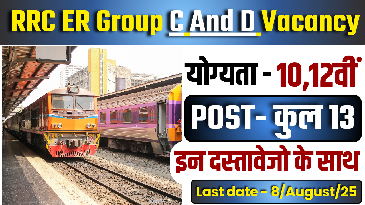 RRC ER Group C And D Vacancy 2025