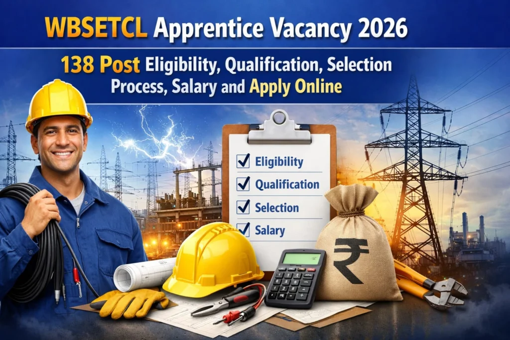 WBSETCL Apprentice Vacancy 2026