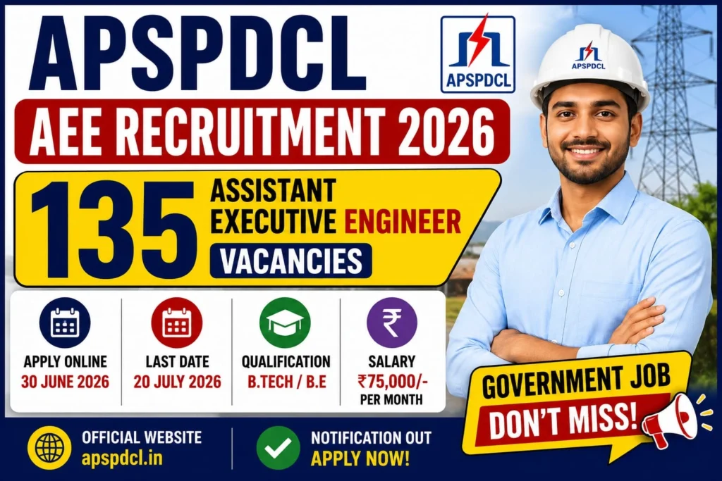 APSPDCL AEE Vacancy 2026