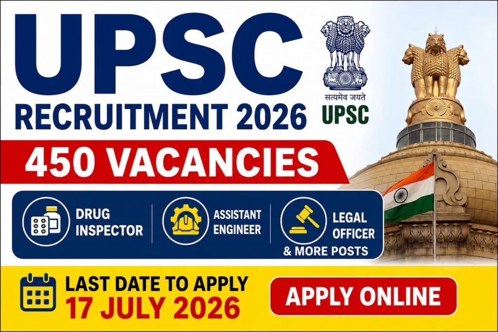 UPSC Vacancy 2026