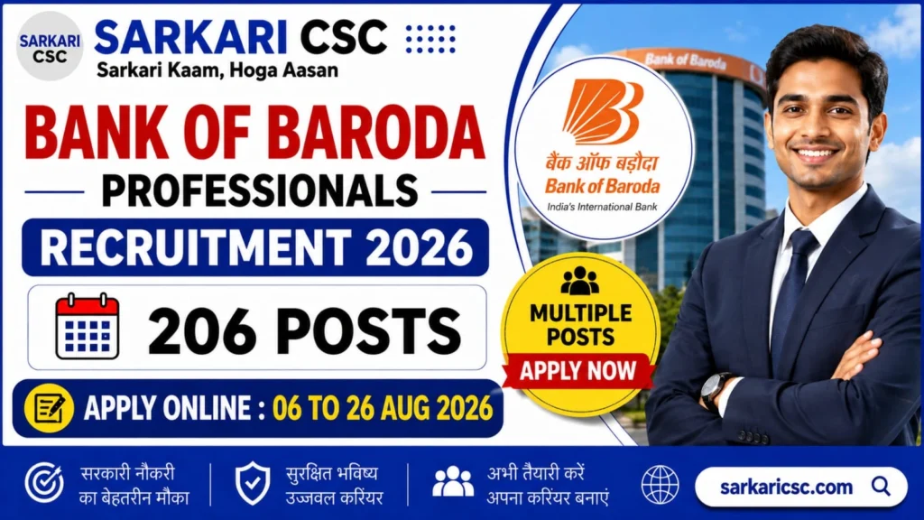 BoB Vacancy 2026 Notification Out