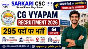 CGSSB NSSK26 Vacancy 2026
