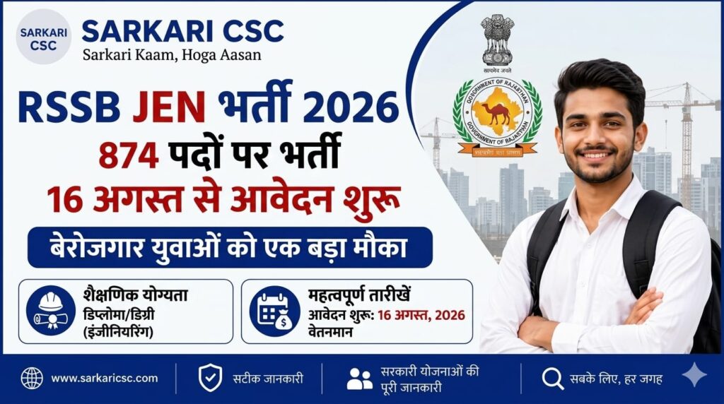 RSSB JEN Vacancy 2026