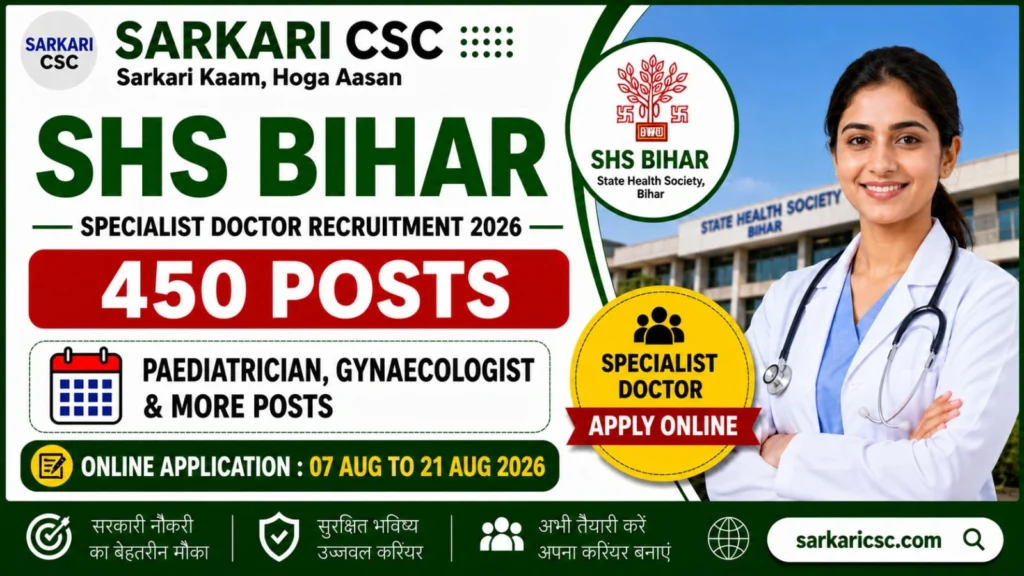 SHS Bihar Bharti 2026